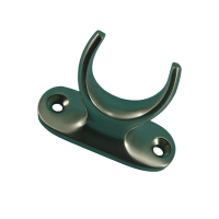 Pole Hook Holder - Brass