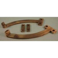 6inch Quadrant Stay - Antique Brass