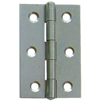 3inch Steel Butt Hinge (Pair) - Zinc