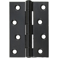 4inch Heavy Duty Steel Butt Hinge (Pair) - Black