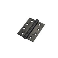 Eclipse 4inch Ball Bearing Butt Hinge (Pair) - Black SS (Grade 201)