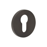 Cres (CR-S10) Euro Keyway Escutcheon (Round) (316 SS) - Dark Bronze