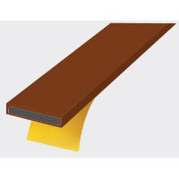 15mm x 4mm Intumescent Strip 2.1m (30min) - Brown