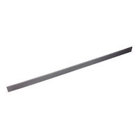Weather Bar 28mm x 2m x 4mm - Metal Galvanized