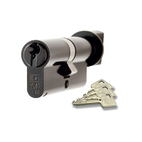Carlisle 40/60 Euro Cylinder / Thumbturn KD - Black