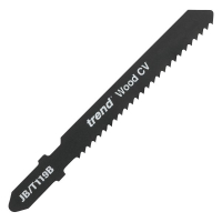 Jigsaw blade 55 x 2.0mm CV up-cut (5 Per Pack)
