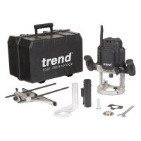 T12EK 2300W ½inch Variable Speed Plunge Router 240v + Box