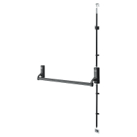 Single Panic Bolt - Black