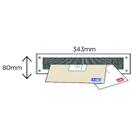 Exitex Internal Letterbox With Brush