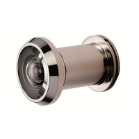 Large Viewer 200 Degree - Satin Stainless Steel