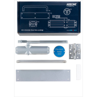 Fire Door Kit Corridor Non-Locking - Brass