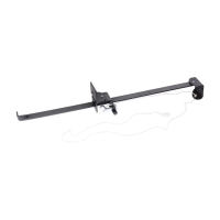 Garage Stay/Holder 24inch (Narrow Lintel) - Black