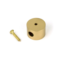31mm Cord Plug - Polished Brass