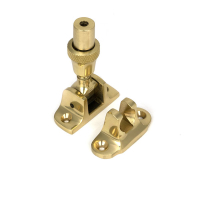 Locking Brighton Acorn Fastener - Polished Brass