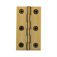 Brass Butt Hinge 3inch x 1 ⅝inch (Pair) - Antique Brass