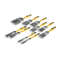 Stanley Synthetic Paint Brush Set of 10 (12x2, 25x2, 38x3, 50x2 & 75)