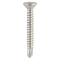 4.8 x 25mm Zinc Self Tap Countersunk Head Screws (1000)
