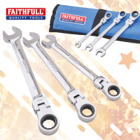 6 Piece Ratchet Combination Spanner Set