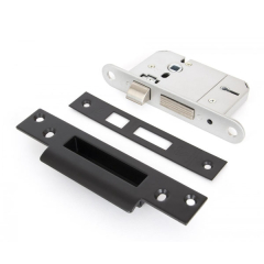 British Standard 5 Lever Sashlock 2&frac12;" KA - Black