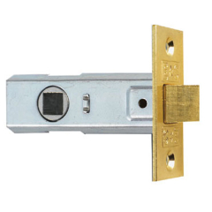 Tubular Mortice Latch 2&frac12;" - Electro Brass