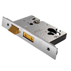 Euro Profile Sashlock 2&frac12;"  - Satin Stainless Steel