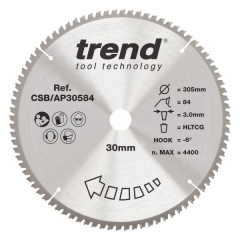 Trend Aluminium & Plastic Saw Blades