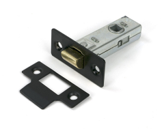 Black Tubular Mortice Latch