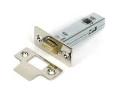 Polished Nickel Tubular Mortice Latch