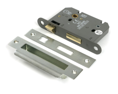 Satin Stainless Steel Heavy Duty Bathroom Mortice Lock