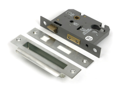 Satin Stainless Steel Euro Profile Sash Lock