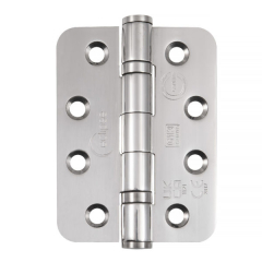 Eclipse 4inch Radius Fire Rated Ball Bearing Butt Hinges (Pair)