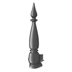 Exitex - Aluminium Fleur De Lys MK2 & MK4 Finials