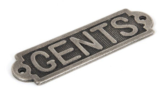 From the Anvil Gents Sign