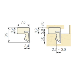 Schlegel - Aquamac 48 (Qlon QL 3013) Weatherseals