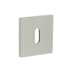 Cres (CR-T10) Standard Keyway Escutcheon (Square) (316 SS) - Satin Stainless Steel