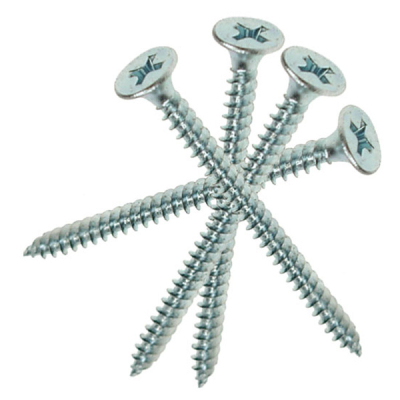 5.0 x 100mm Zinc Countersunk Screws (100)