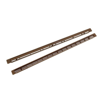Trickle Vent 430 x 20mm (2 Piece Set) - Brown