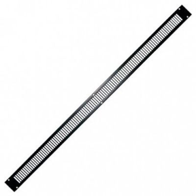 Titon Aluminium TV90 Flat Grille 435mm x 30mm - Black