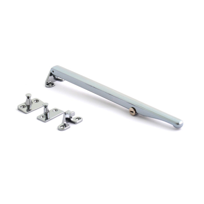 Craftsman 11Inch Locking Stay - Satin Chrome