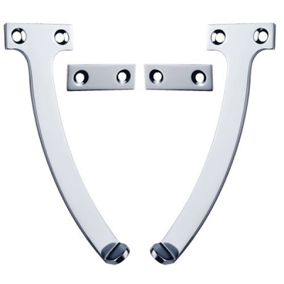 6Inch Quadrant Stay - Polished Chrome