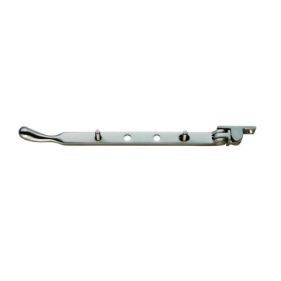Carlisle 10Inch Bulb End Casement Stay - Satin Nickel