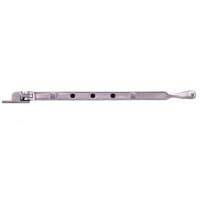 Carlisle 10Inch Bulb End Casement Stay - Satin Chrome