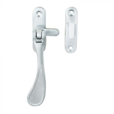 Carlisle Victorian Reversible Casement Fastener - Satin Chrome