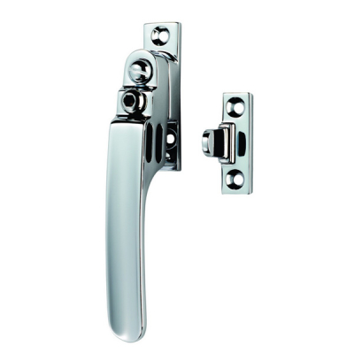 Carlisle Victorian Locking Night-Vent Fastener - Polished Chrome