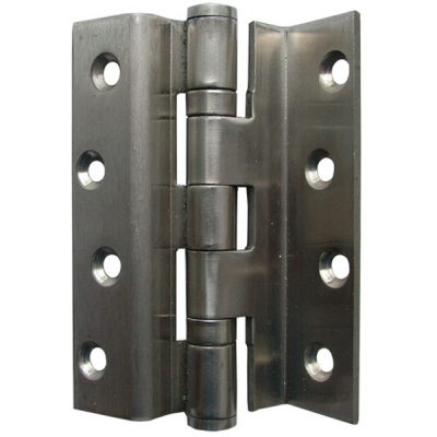 4Inch Ball Bearing Stormproof Hinge (Pair) - Satin Stainless Steel (Grade 304)