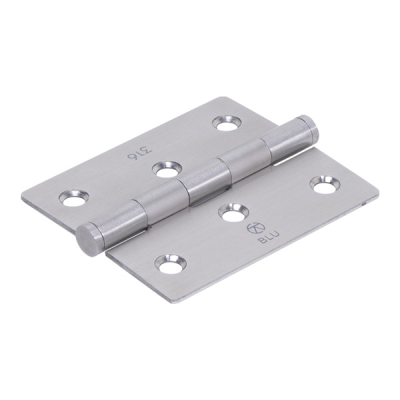 3Inch Slim Knuckle Butt Hinge (Each) - SSS (Grade 316)