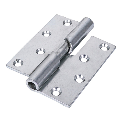 4Inch Steel Rising Butt Hinge RH (Pair) - Zinc Plated