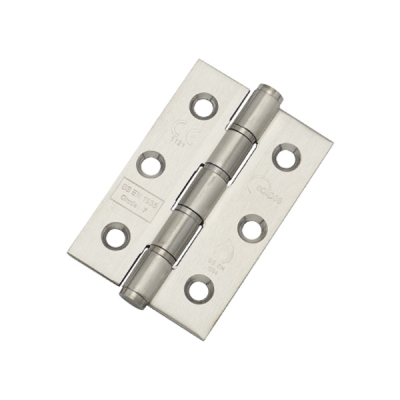 Eclipse 3Inch Washered Butt Hinge (Pair) - Stainless Steel
