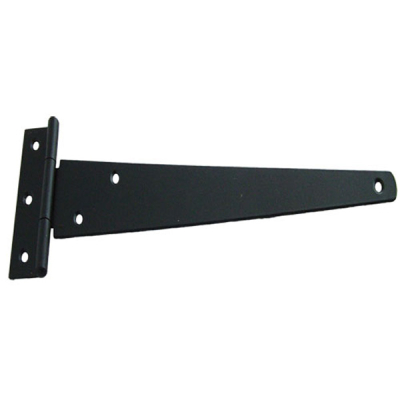 Metal T Hinge 4" (Pair) - Epoxy Black