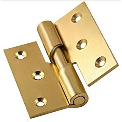 3Inch Steel Rising Butt Hinge RH (Pair) - Electro Brass